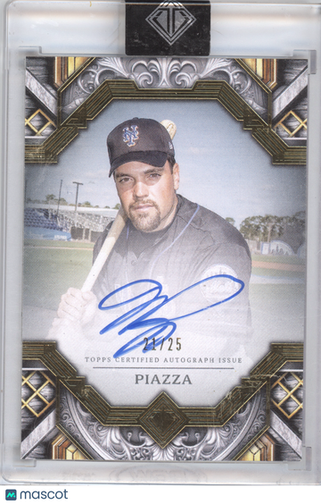 2025 Topps Transcendent Collection Autograph Mike Piazza #TAC-MP /25