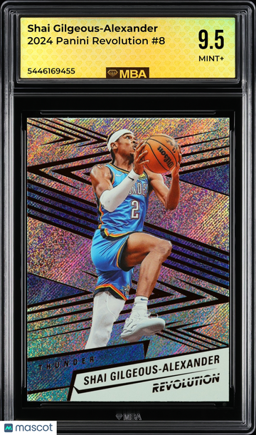 2024 Panini Revolution Shai Gilgeous-Alexander #8 MBA 9.5