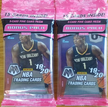 (2) 2019-20 MOSIAC CELLO Pink Camo