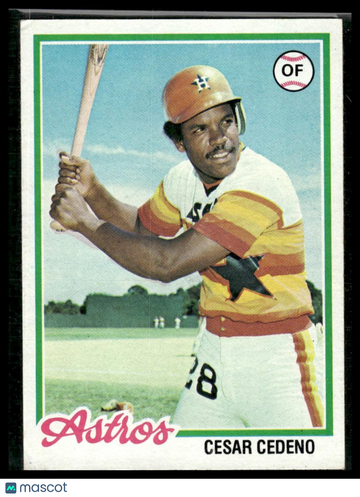 1978 Topps Cesar Cedeno #650