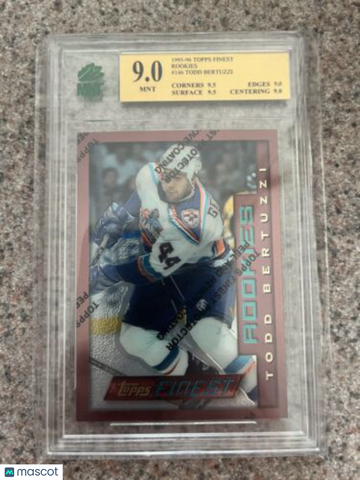 1995-96 Topps Finest Todd Bertuzzi #146 Rookie MNT 9