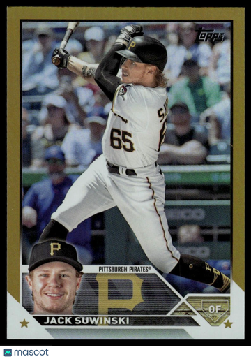 2023 Topps Jack Suwinski #288 Gold Foil