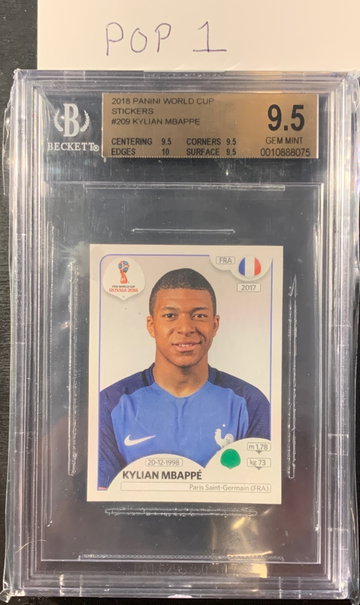 2018 Panini World Cup Kylian Mbappe 
