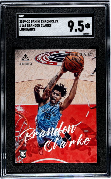 2019 Chronicles #161 Brandon Clarke Luminance SGC 9.5