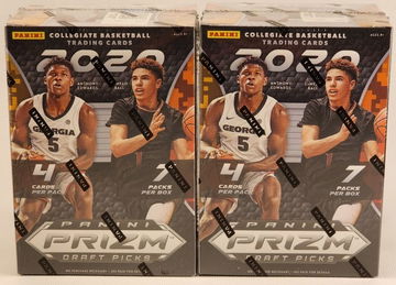 (2) 2020 Panini Prizm Draft Picks NBA Blaster Box