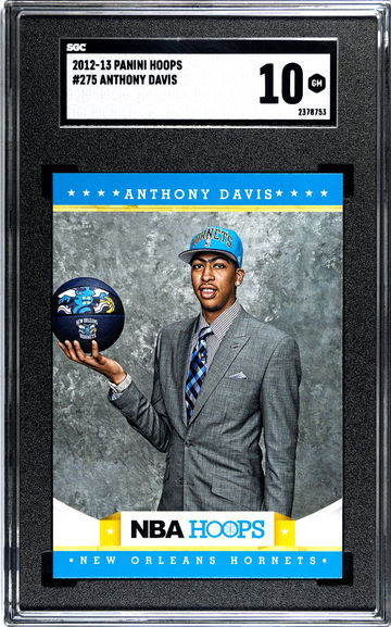 2012-13 Panini Hoops Anthony Davis #275 SGC 10