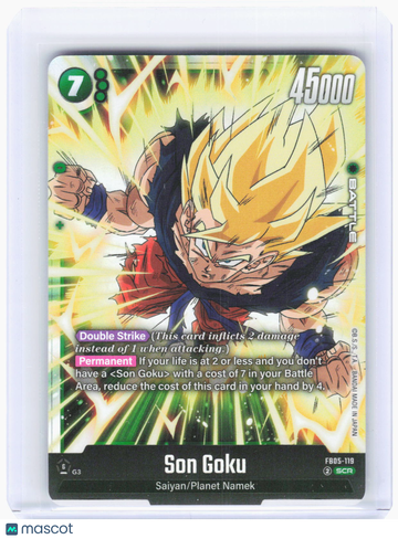 New Adventure Son Goku Foil Secret Rare #FB05-119