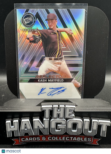 2024 Leaf Press Pass Premium Kash Mayfield #BA-KM2 Reflector /35