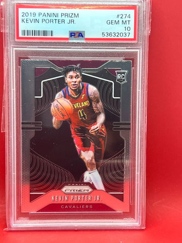 2019 2019 Panini Prizm Kevin Porter Jr. #274  PSA 10