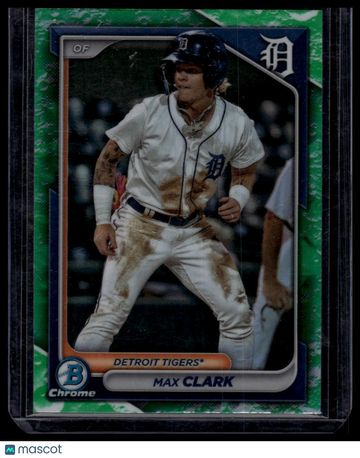 2024 Bowman Max Clark #BCP-74 Chrome Prospects Lunar Glow Refractors