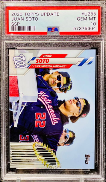 Juan Soto PSA 10 SSP Topps Update 2020 World Series 