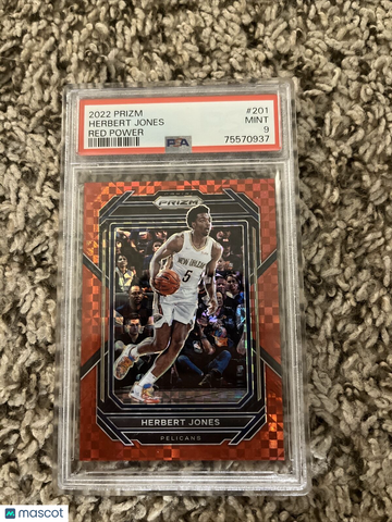 Herbert Jones Red Power /75 PSA 9