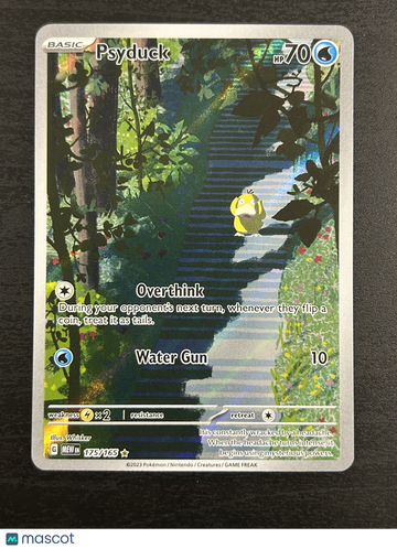 2023 Scarlet & Violet 151 Psyduck Holo Secret Rare #175/165