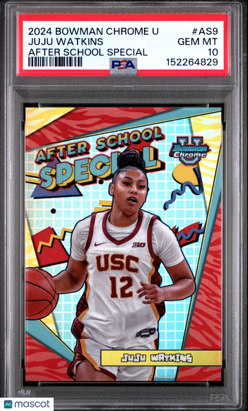 2024 Bowman Chrome University After School Special Juju Watkins #AS9 PSA 10