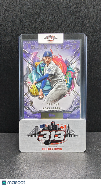 2025 Topps Inception Roki Sasaki #11 Purple /150 RC