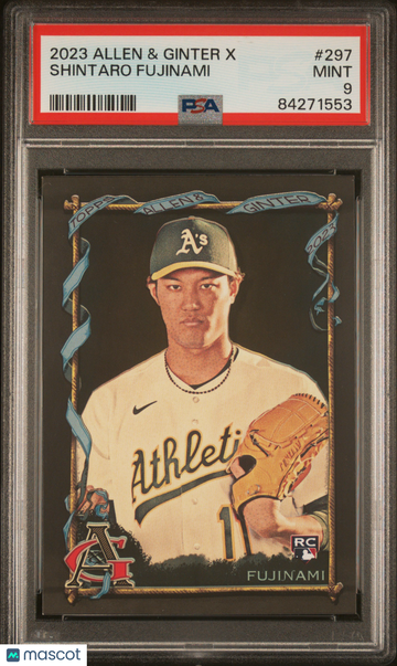2023 Topps Allen & Ginter X Shintaro Fujinami #297 PSA 9