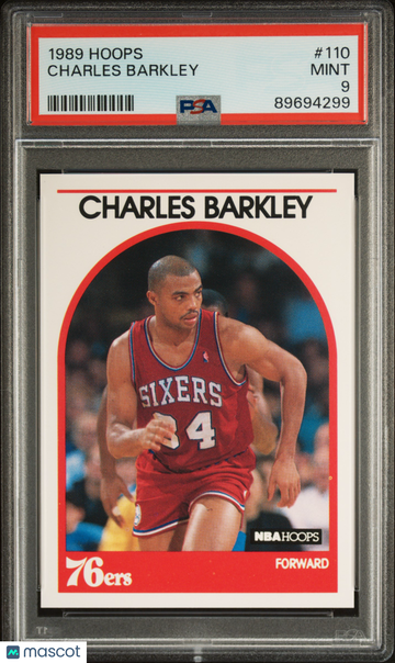 1989 Hoops Charles Barkley #110 PSA 9