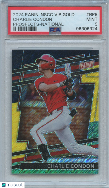 2024 Panini Charlie Condon #RP8 Rookie PSA 9