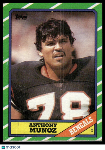 1986 Topps Anthony Munoz #261