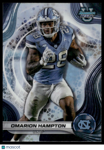 2024 Bowman University Best Omarion Hampton #42 Refractor