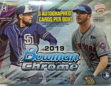 2019 BOWMAN CHROME HTA BOX