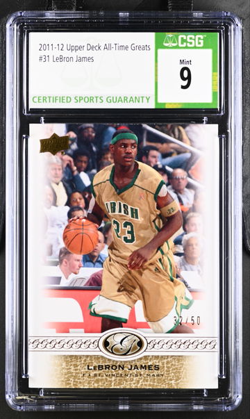 LEBRON JAMES 2011 ALL TIME GREATS 