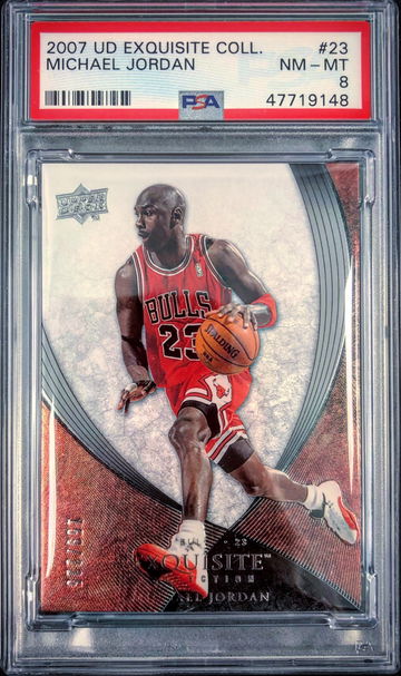 Michael Jordan Upper Deck EXQUISITE Collection #23