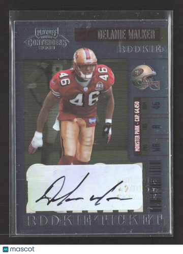 2006 Playoff Contenders Delanie Walker #192