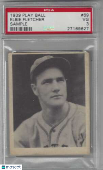 1939 Play Ball Elbie Fletcher PSA 3