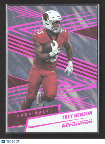 2025 Panini Revolution Trey Benson #40 Lava /5