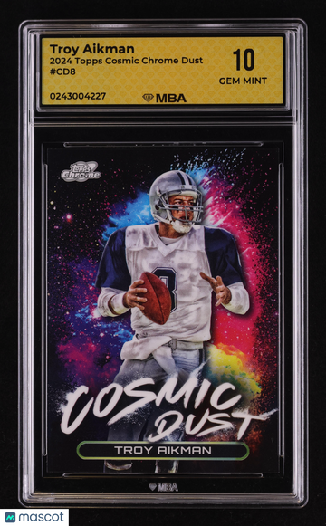 2024 Topps Cosmic Chrome Dust Troy Aikman #CD8 MBA 10