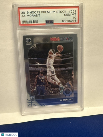 2019 2022-23 Panini Chronicles Ja Morant #598 Silver Parallel/Variety Base Set PSA 10