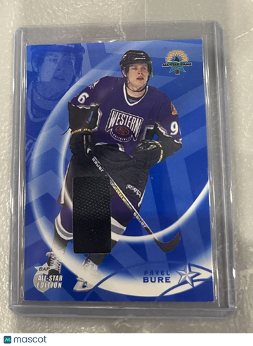 2002-03 In the Game Be A Player Memorabilia Pavel Bure #AS-12 All-Star Game Memorabilia