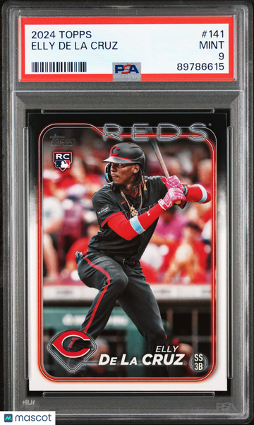 2024 Topps Elly De La Cruz #141 Rookie PSA 9