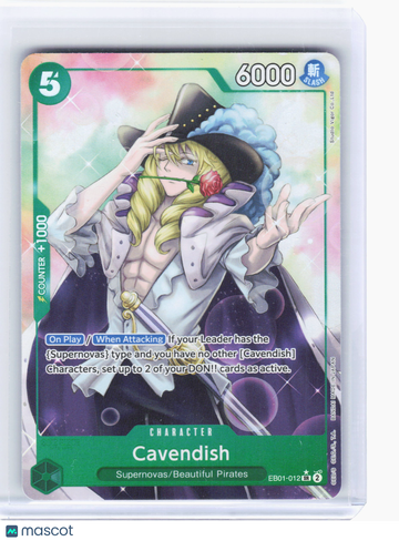 Memorial Collection Cavendish Foil Super Rare Alt Art #EB01-012