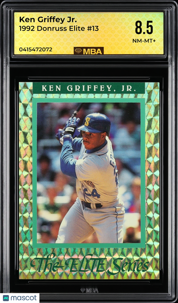 1992 Donruss Elite Ken Griffey Jr. #13 MBA 8.5