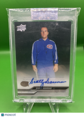 2023-24 Upper Deck Scotty Bowman Clear Short Print