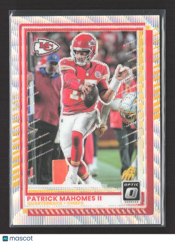 2025 Panini Donruss Optic Prizm Patrick Mahomes II #40 /300