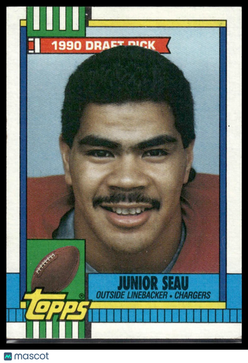 1990 Topps Junior Seau #381 RC
