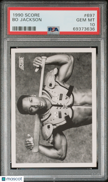 1990 Score Bo Jackson #697 PSA 10
