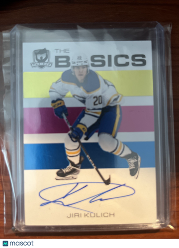 2023-24 Upper Deck The Cup Jiri Kulich #B-KH The Basics The Basics Autograph Signature Short Print Auto Rookies Rookie U