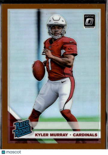 Kyler Murray 2019 Panini Donruss Optic Prizm Bronze Arizona Cardinals