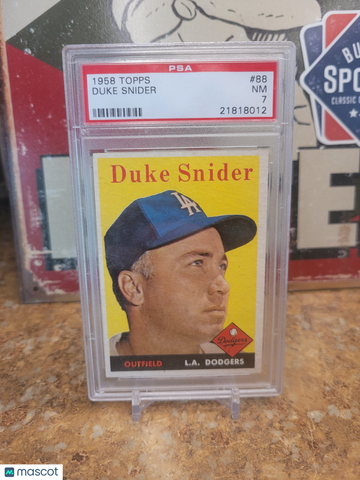 1958 Topps Duke Snider #88 PSA 7