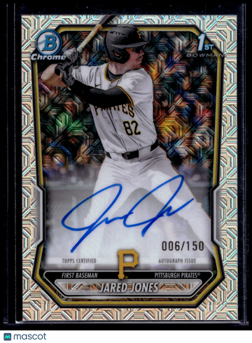 2026 Bowman Chrome Jared Jones #CPA-JJ Mojo Refractor /150