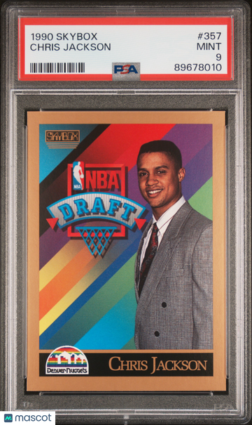 1990 Skybox Chris Jackson #357 PSA 9