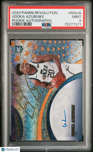 2020 Panini Revolution Rookie Autographs Udoka Azubuike #RAUA PSA 9