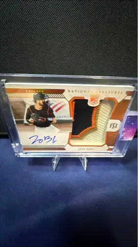 2021 Panini National Treasures Joey Bart #214 RC Patch