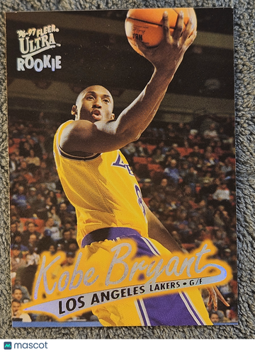 1996 Fleer Ultra Kobe Bryant #52 HOF Lakers Rookie RC