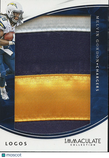 2016 Melvin Gordon Patch Panini Authentic