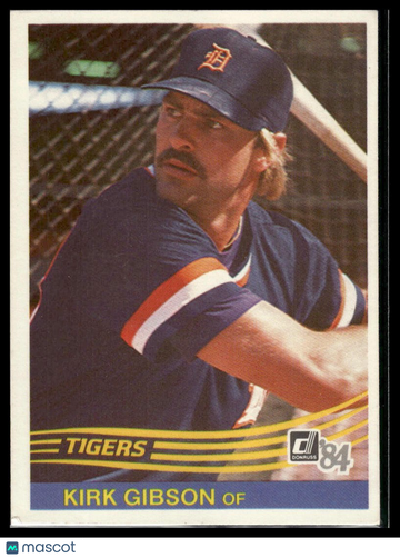 1984 Donruss Kirk Gibson #593